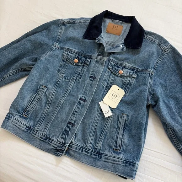 GAP X DÔEN Denim Jacket Sz Small NWOT - Picture 2 of 11
